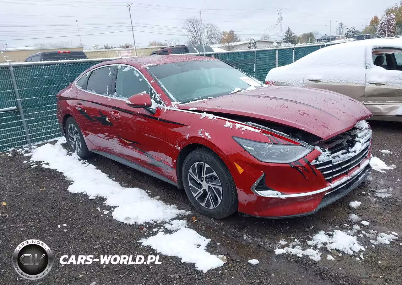 2023 Hyundai Sonata Hybrid Blue