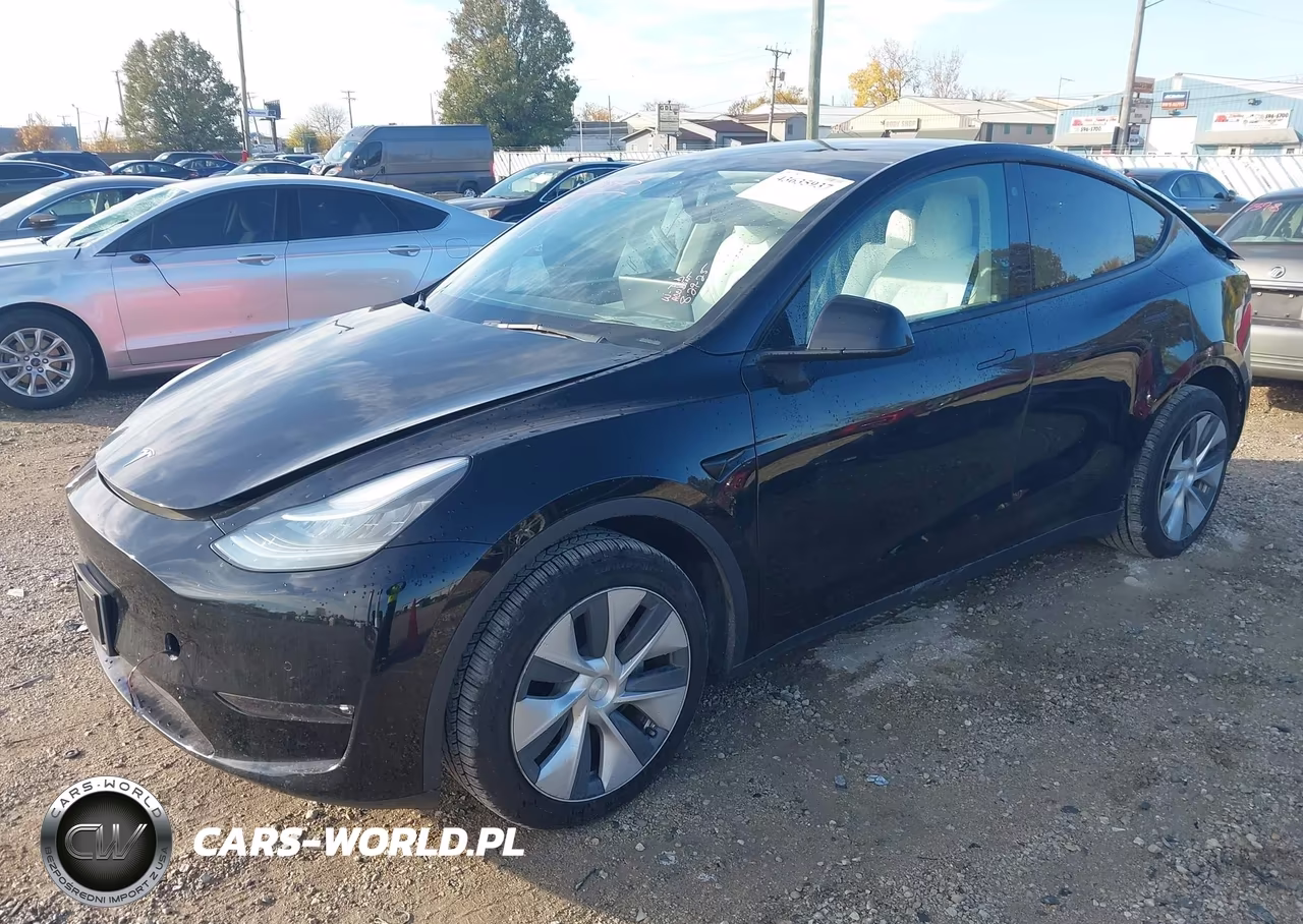 2021 Tesla Model Y Long Range Dual Motor All-Wheel Drive VIN:5YJYGDEE6MF258413 - 2