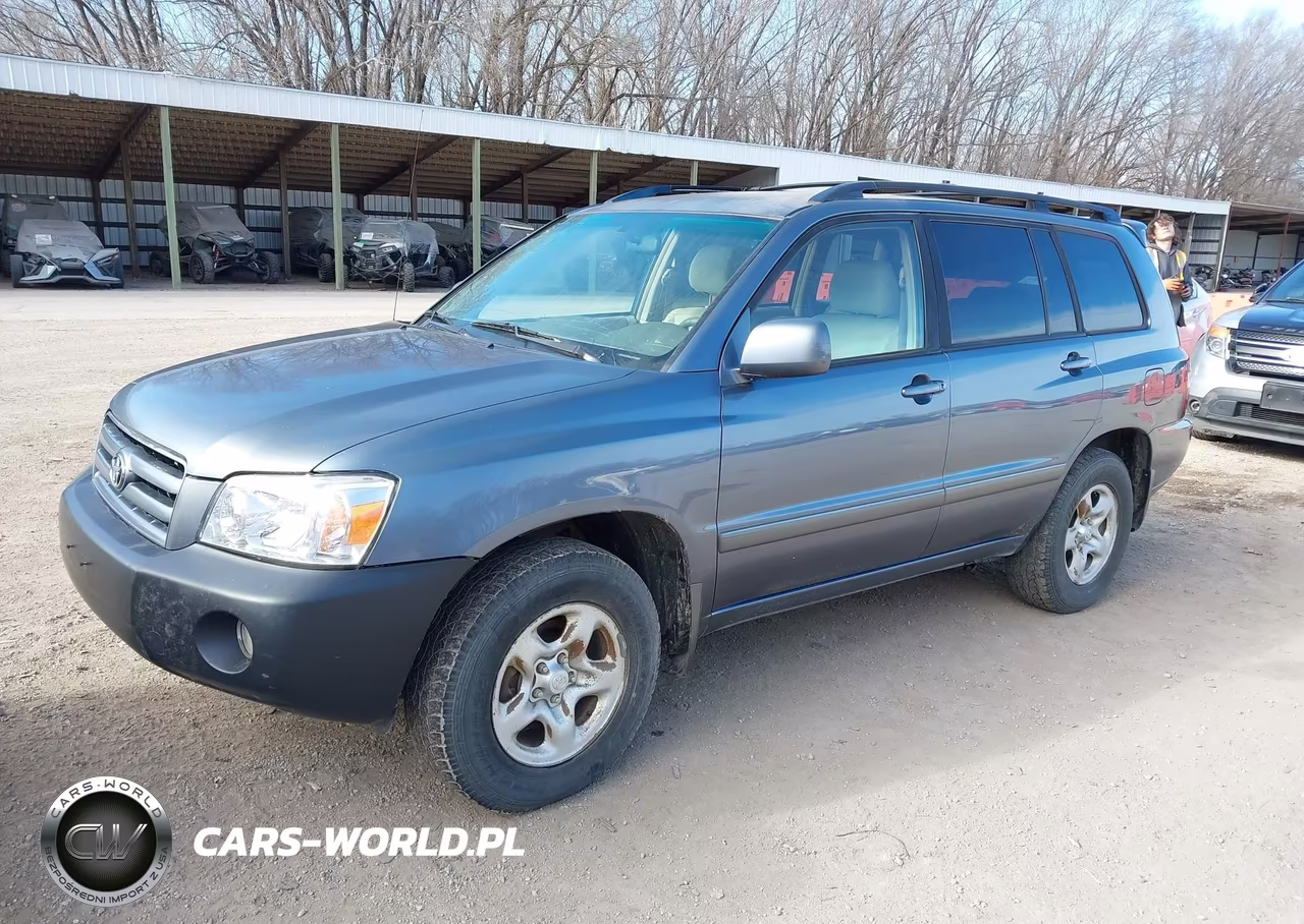 2007 Toyota Highlander VIN:JTEGD21A070165011 - 2