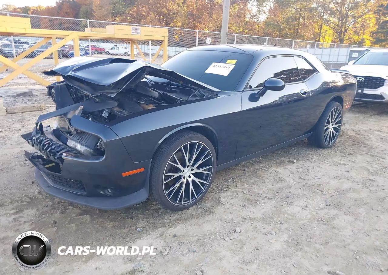 2018 Dodge Challenger Gt Awd VIN:2C3CDZGG1JH322818 - 2
