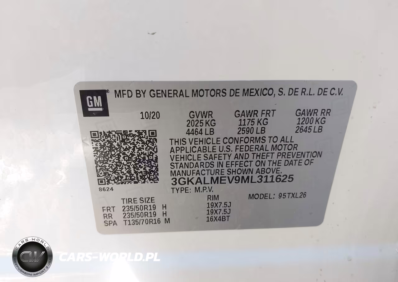 2021 GMC Terrain Fwd Sle VIN:3GKALMEV9ML311625 - 9