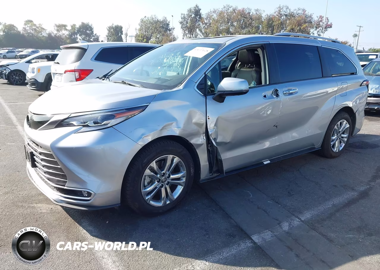 2022 Toyota Sienna Platinum VIN:5TDESKFC5NS061555 - 2