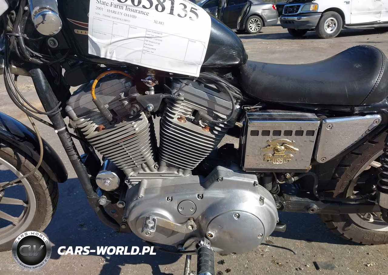 2001 Harley-Davidson Xl883 VIN:1HD4CAM181K158933 - 9