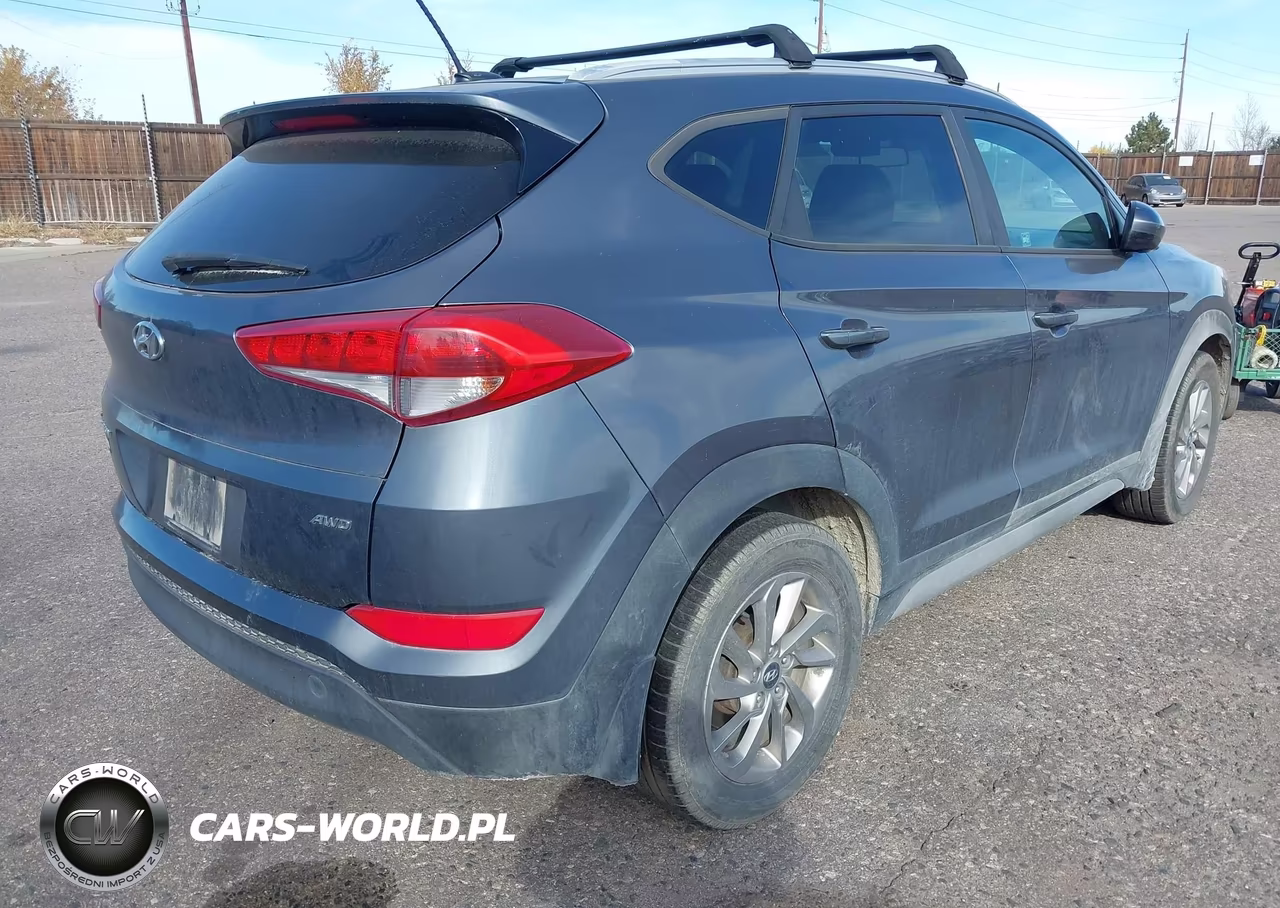 2017 Hyundai Tucson Se VIN:KM8J3CA43HU443418 - 4
