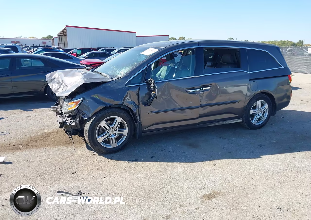 2012 Honda Odyssey Touring-Touring Elite VIN:5FNRL5H91CB037790 - 2