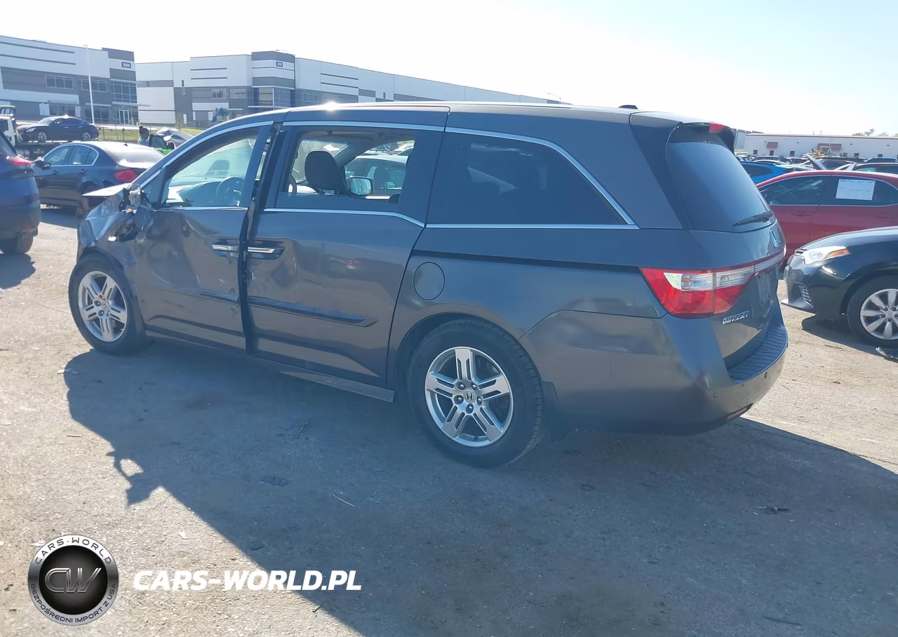 2012 Honda Odyssey Touring-Touring Elite VIN:5FNRL5H91CB037790 - 3