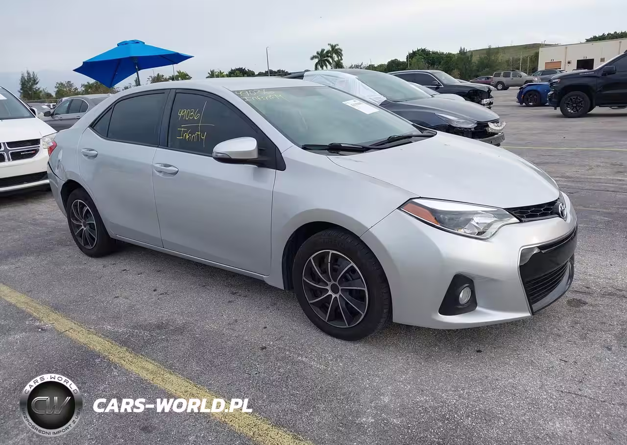 2016 Toyota Corolla S