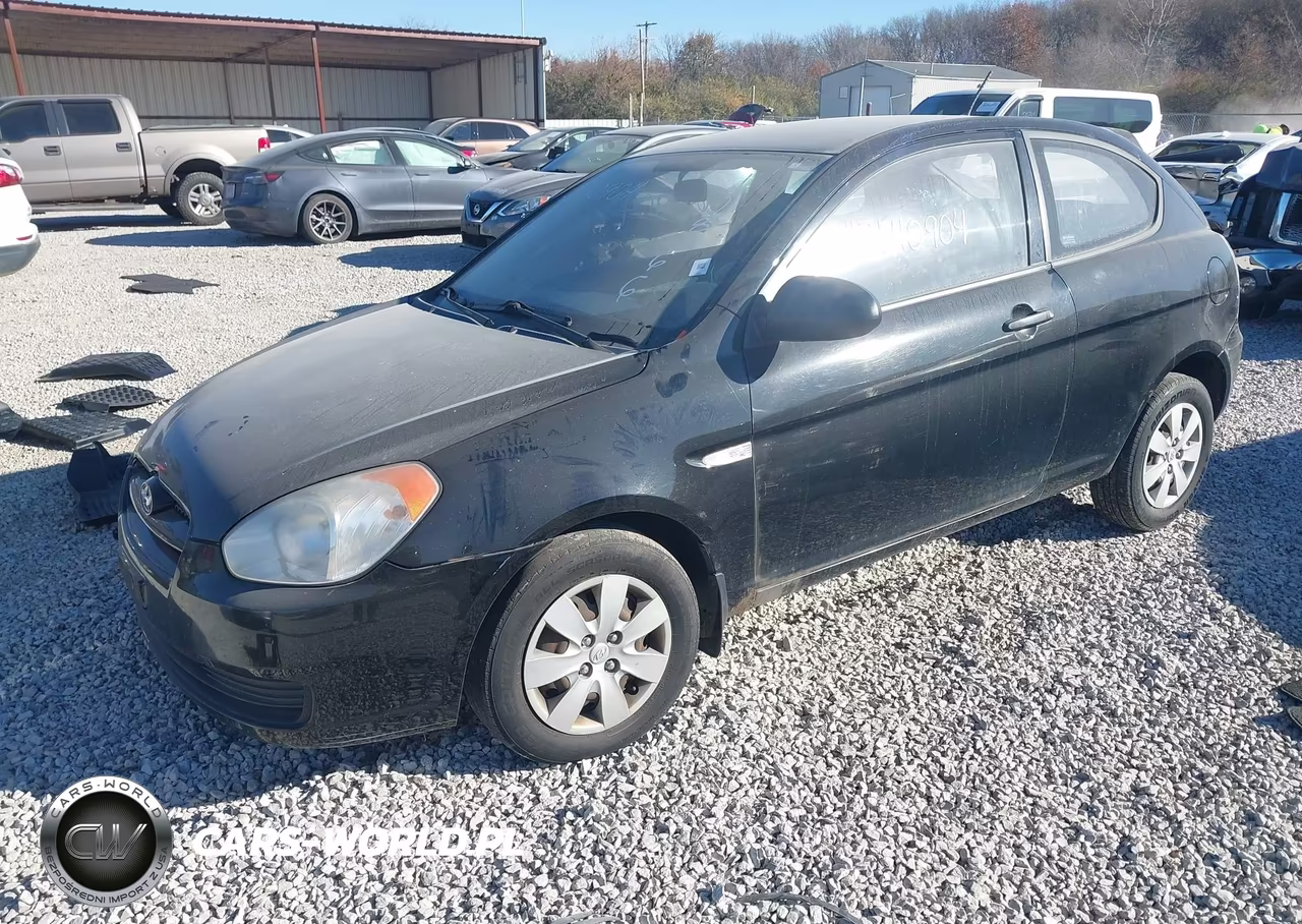 2009 Hyundai Accent Gs VIN:KMHCM36C69U128166 - 2