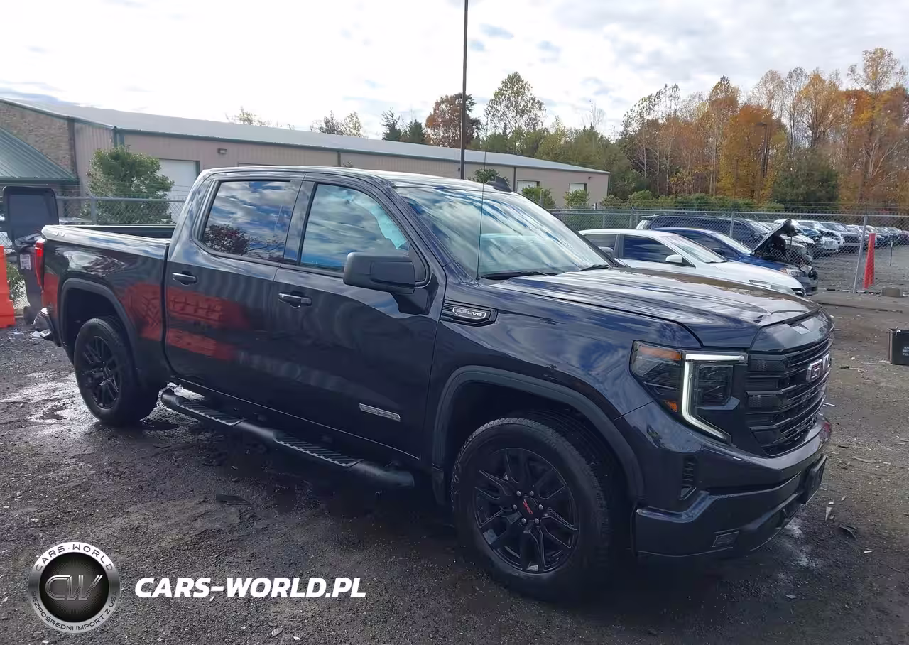 2024 GMC Sierra 1500 4Wd Short Box Elevation With 3Sb