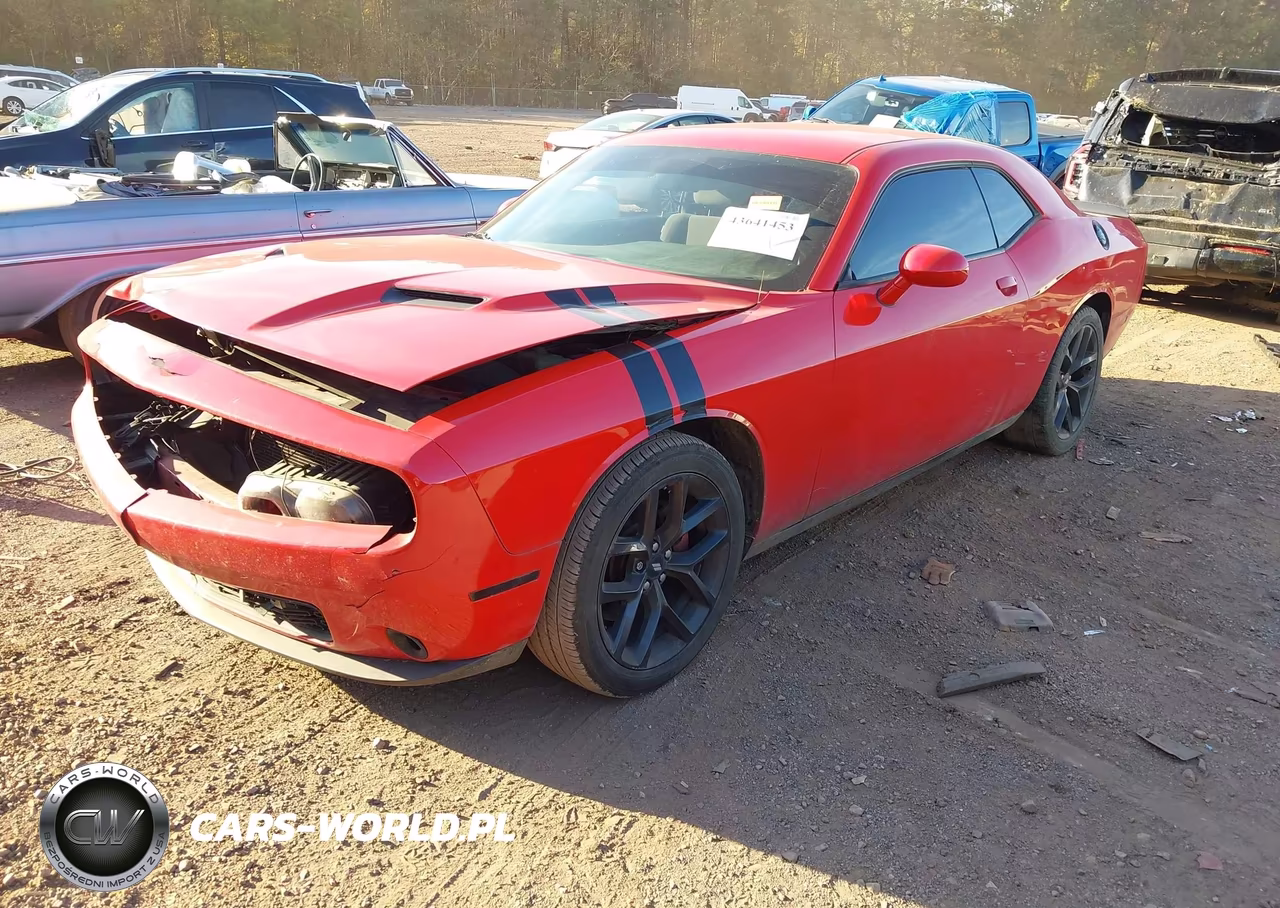 2019 Dodge Challenger Sxt VIN:2C3CDZAG7KH596163 - 2