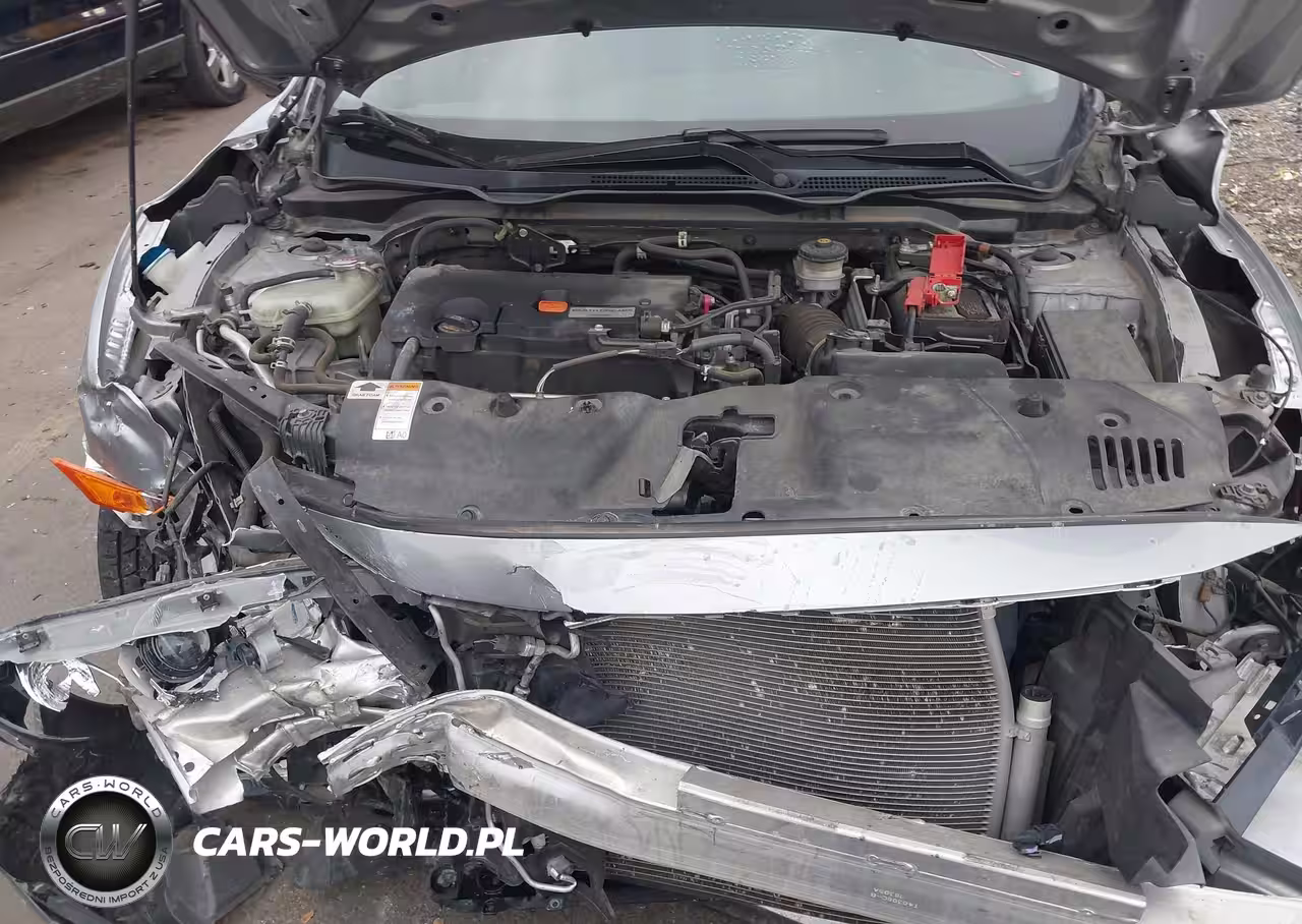 2019 Honda Civic Lx VIN:19XFC2F64KE008539 - 10
