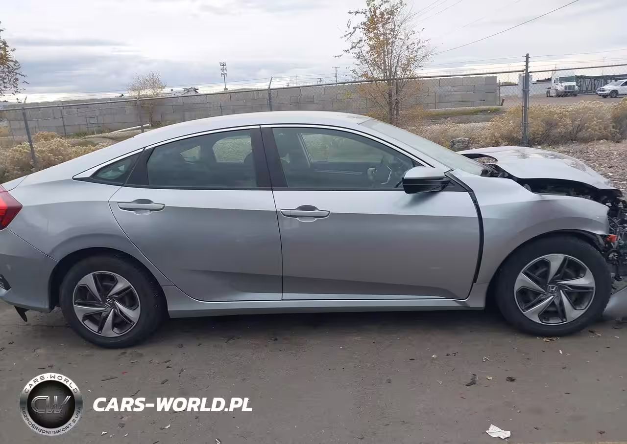 2019 Honda Civic Lx VIN:19XFC2F64KE008539 - 14