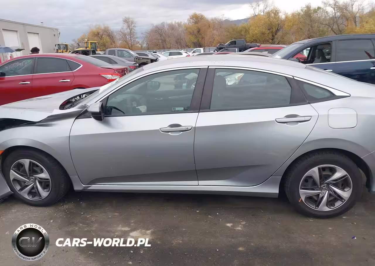 2019 Honda Civic Lx VIN:19XFC2F64KE008539 - 15