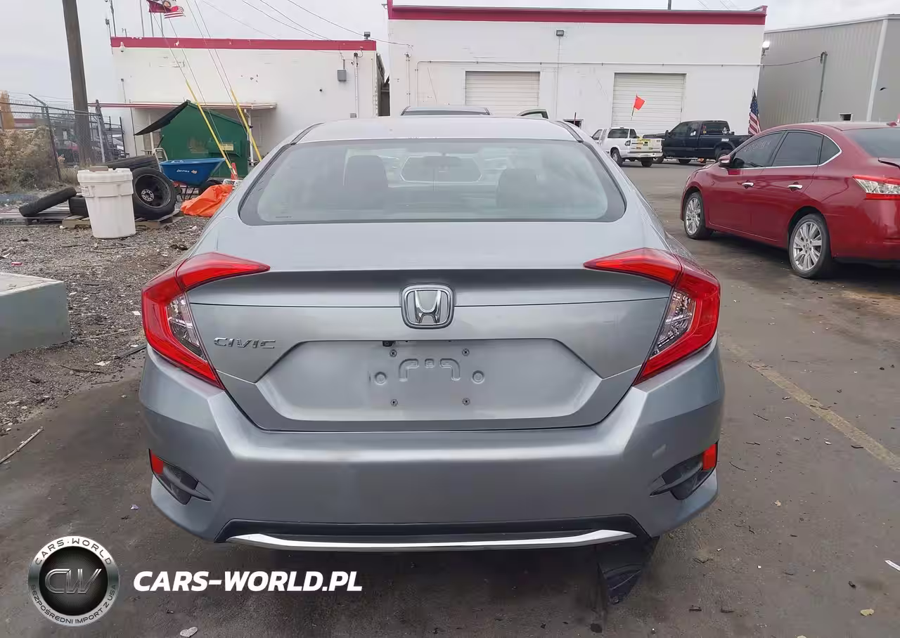 2019 Honda Civic Lx VIN:19XFC2F64KE008539 - 17