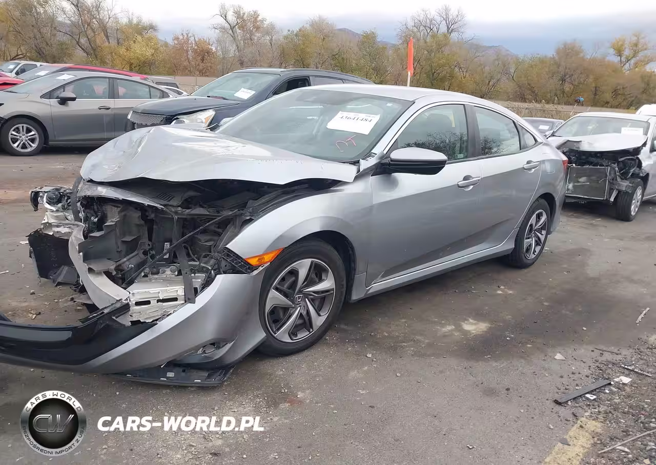 2019 Honda Civic Lx VIN:19XFC2F64KE008539 - 2