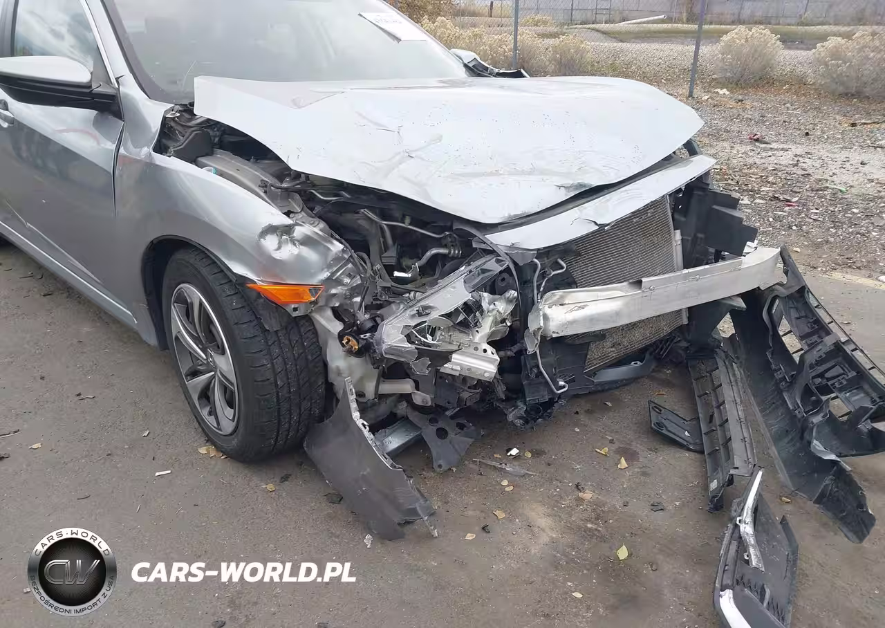 2019 Honda Civic Lx VIN:19XFC2F64KE008539 - 6
