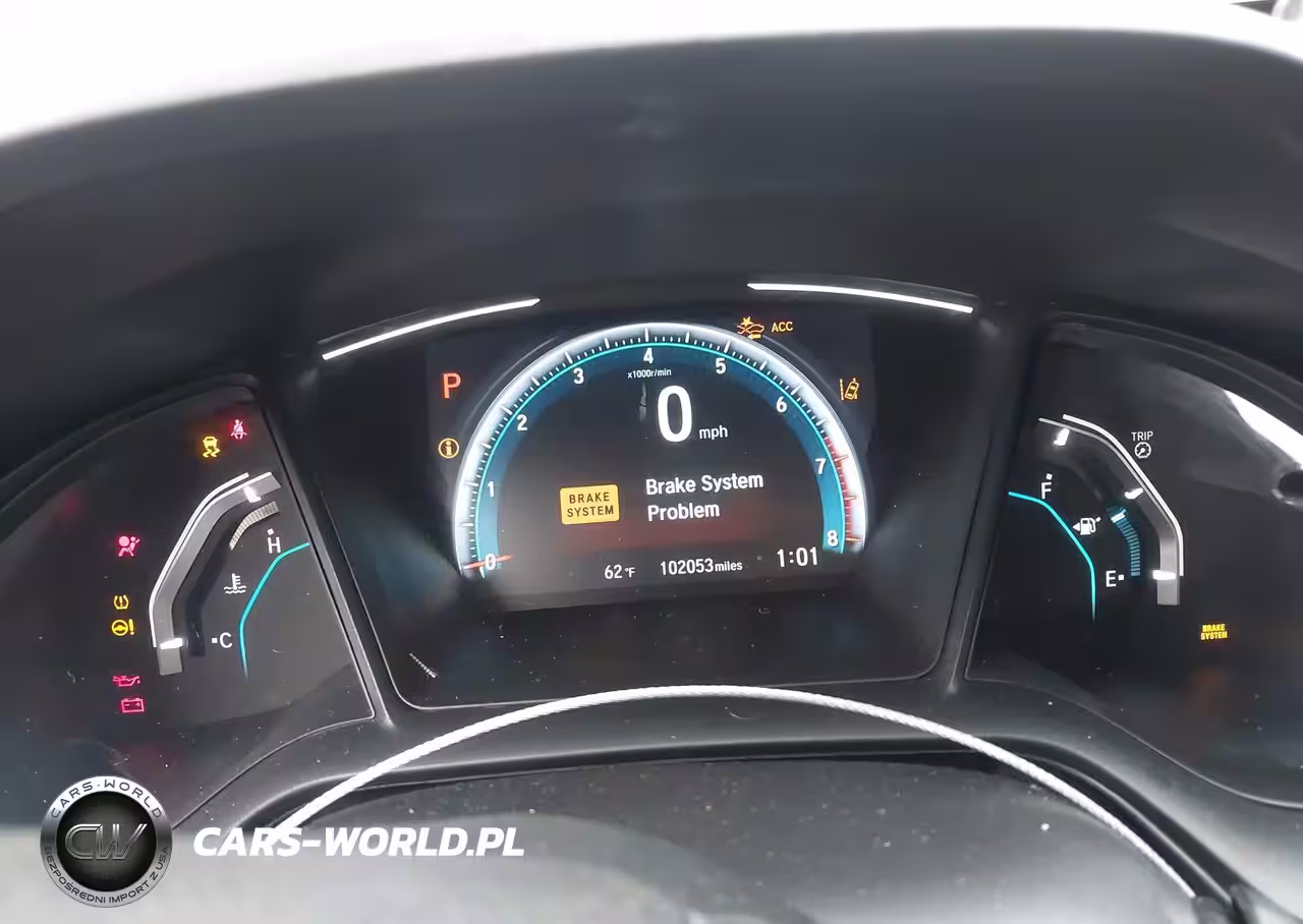 2019 Honda Civic Lx VIN:19XFC2F64KE008539 - 7