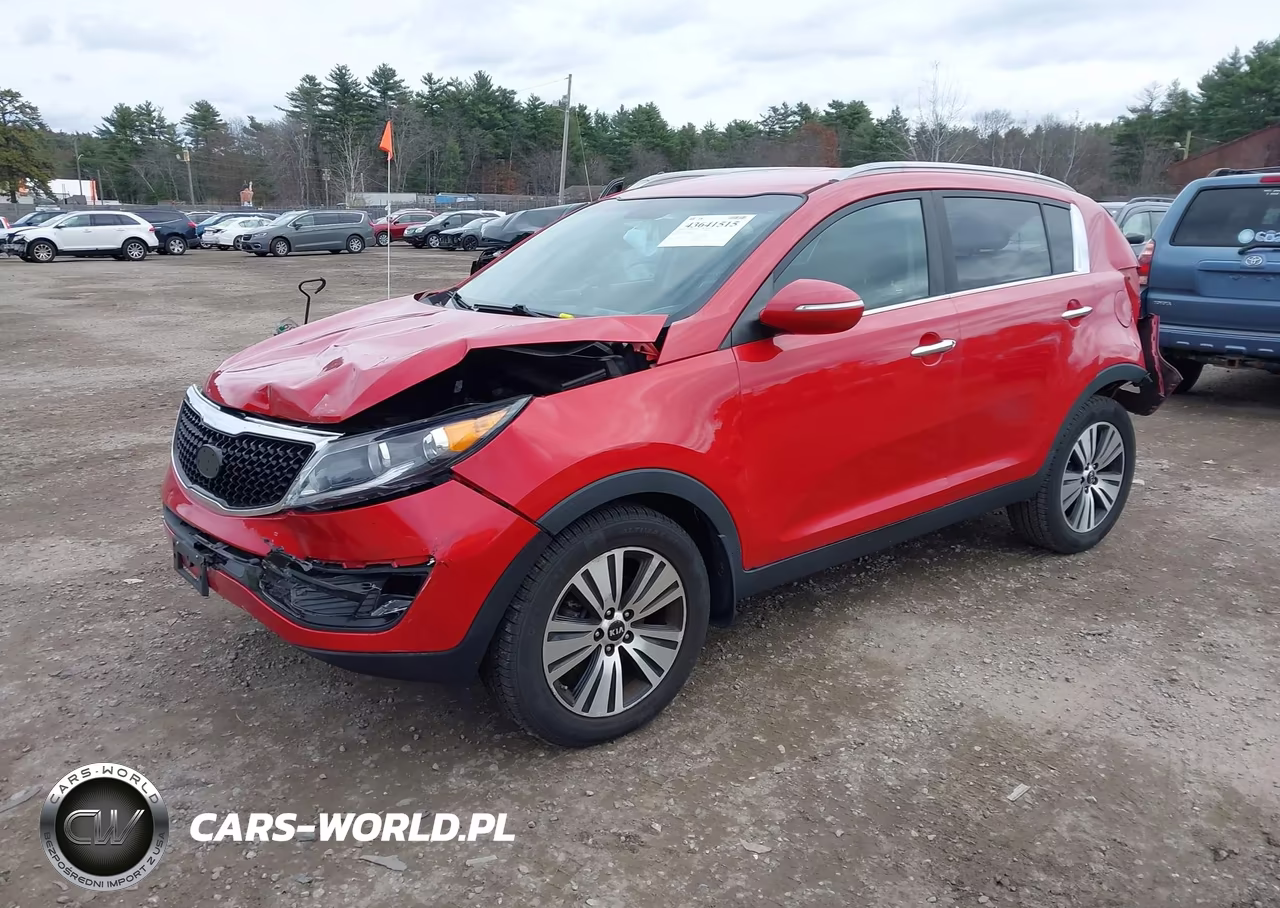 2014 Kia Sportage Ex VIN:KNDPCCAC0E7614643 - 2