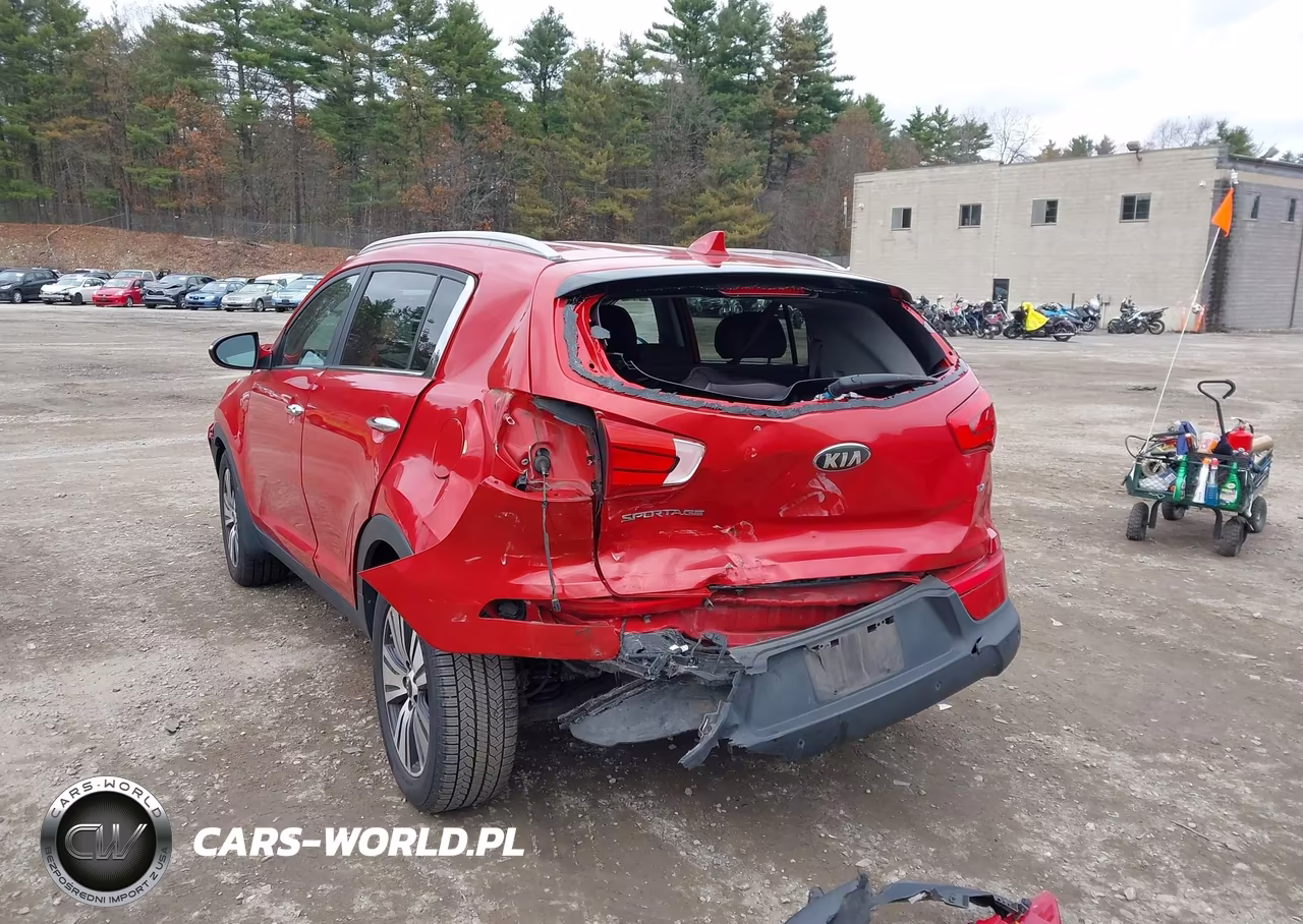2014 Kia Sportage Ex VIN:KNDPCCAC0E7614643 - 6