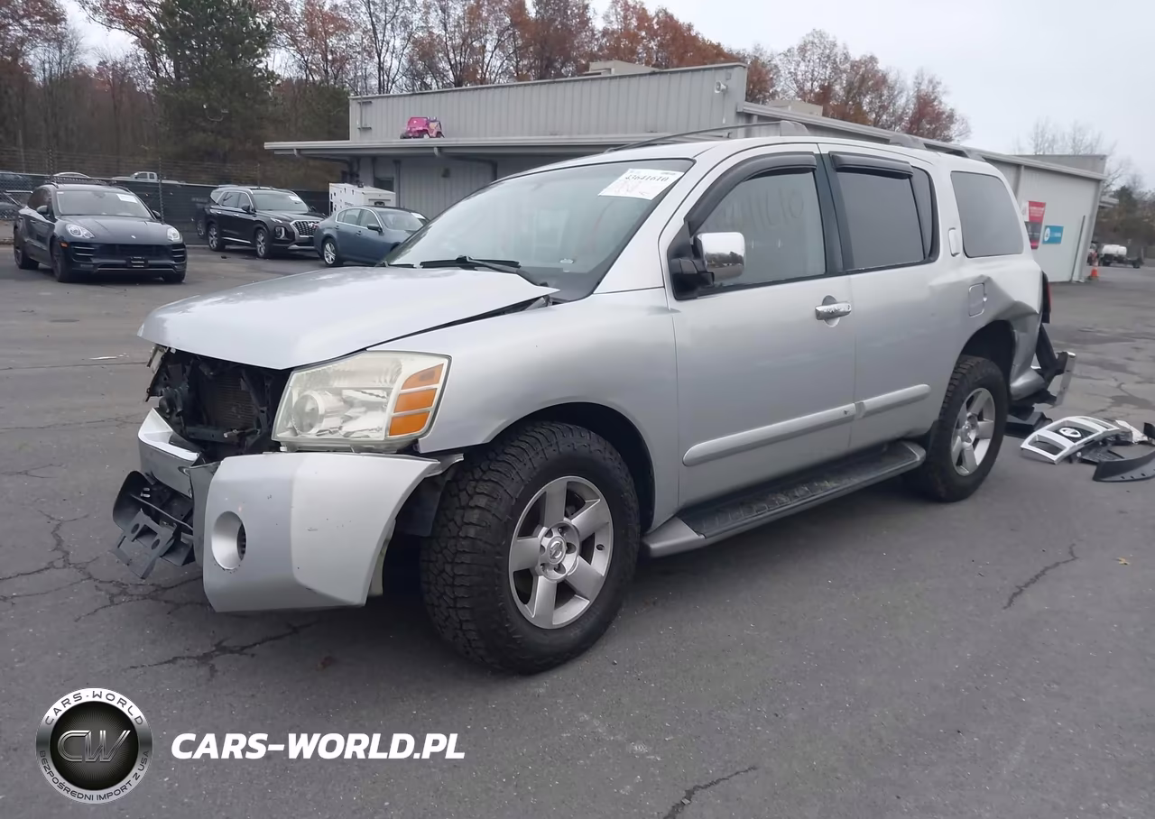 2004 Nissan Pathfinder Armada Se VIN:5N1AA08B94N722045 - 2