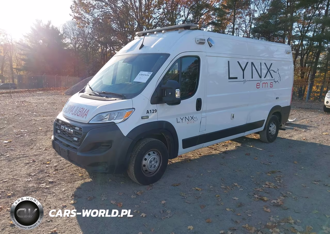 2023 Ram Promaster 2500 High Roof 159 Wb VIN:3C6LRVDG7PE565412 - 2