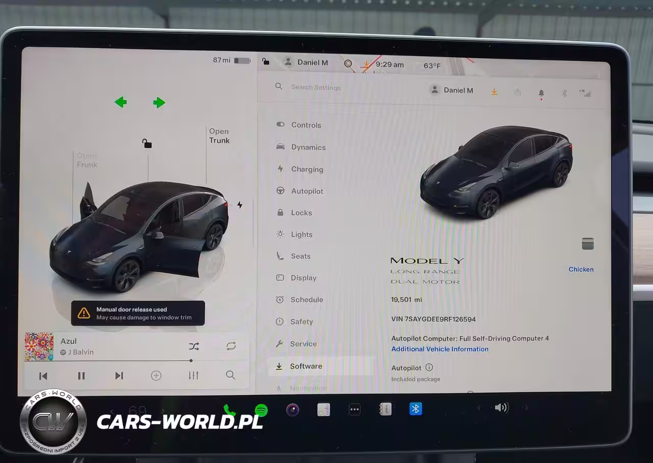 2024 Tesla Model Y Long Range Dual Motor All-Wheel Drive VIN:7SAYGDEE9RF126594 - 7