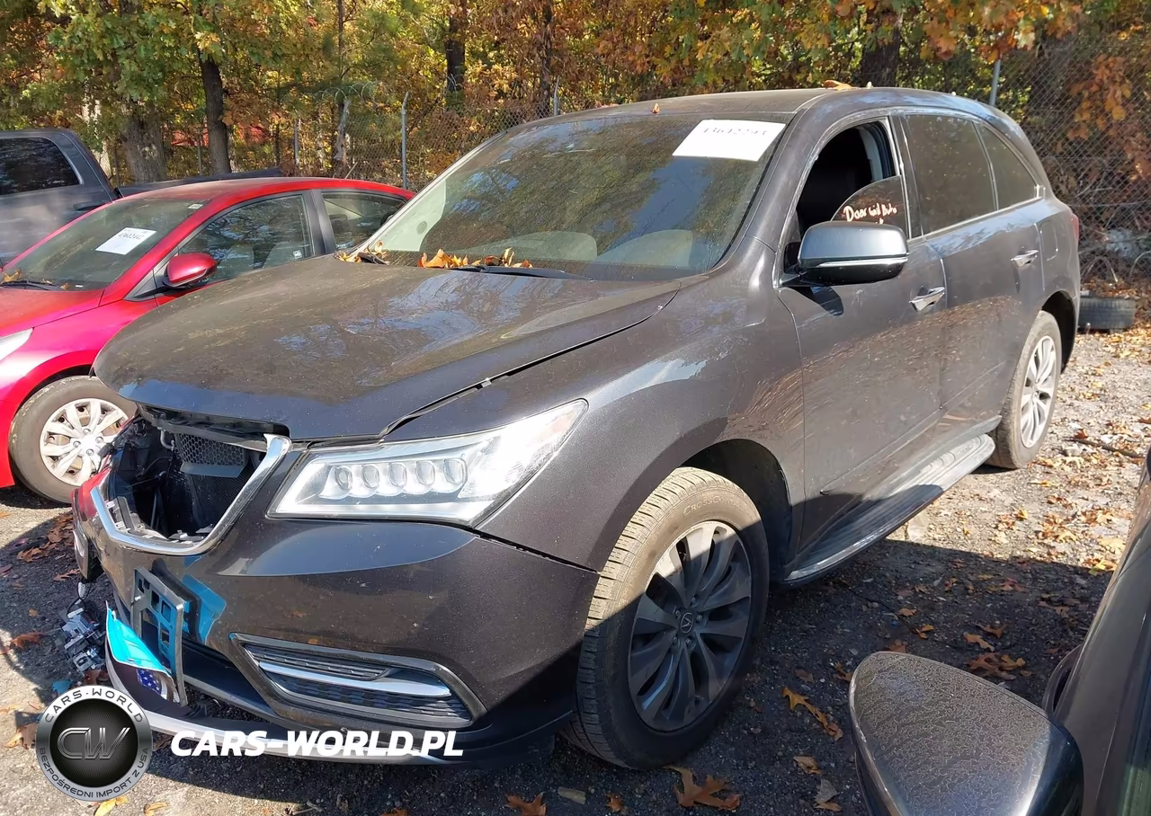 2014 Acura Mdx Technology Package VIN:5FRYD4H4XEB012007 - 2