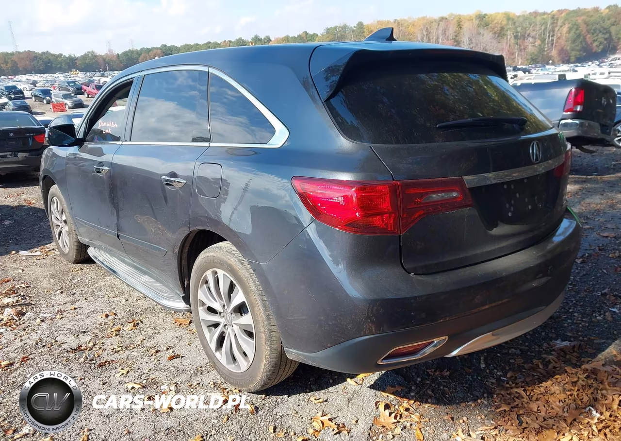2014 Acura Mdx Technology Package VIN:5FRYD4H4XEB012007 - 3