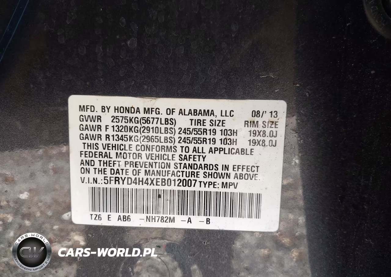 2014 Acura Mdx Technology Package VIN:5FRYD4H4XEB012007 - 9