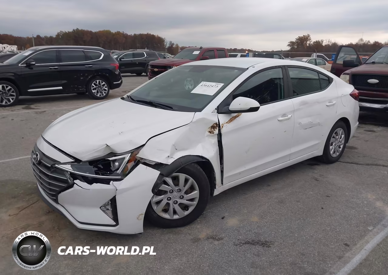 2019 Hyundai Elantra Se VIN:5NPD74LF2KH418828 - 2