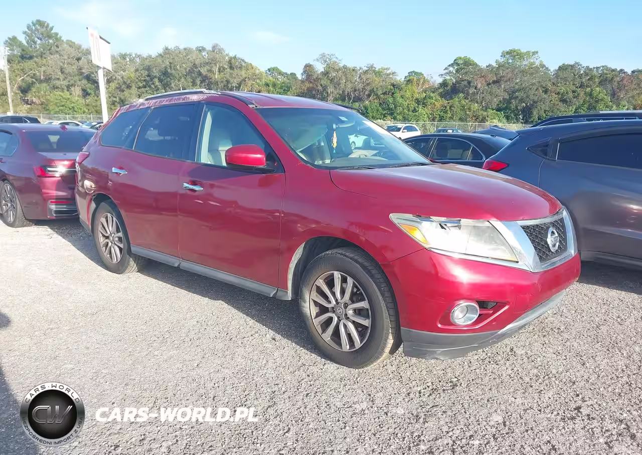 2015 Nissan Pathfinder Platinum-S-Sl-Sv