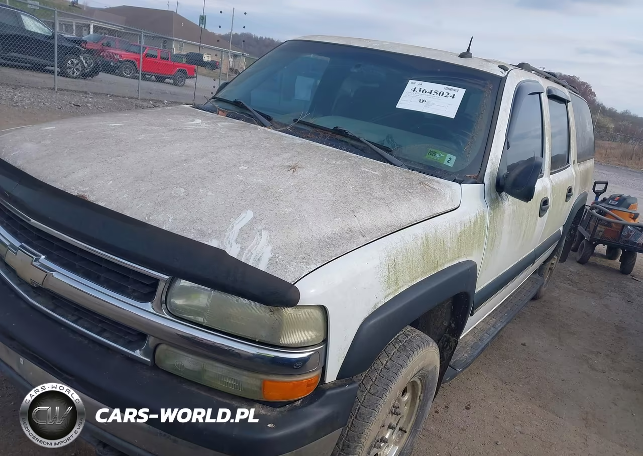 2002 Chevrolet Suburban 2500 Ls VIN:3GNGK26G72G308460 - 2