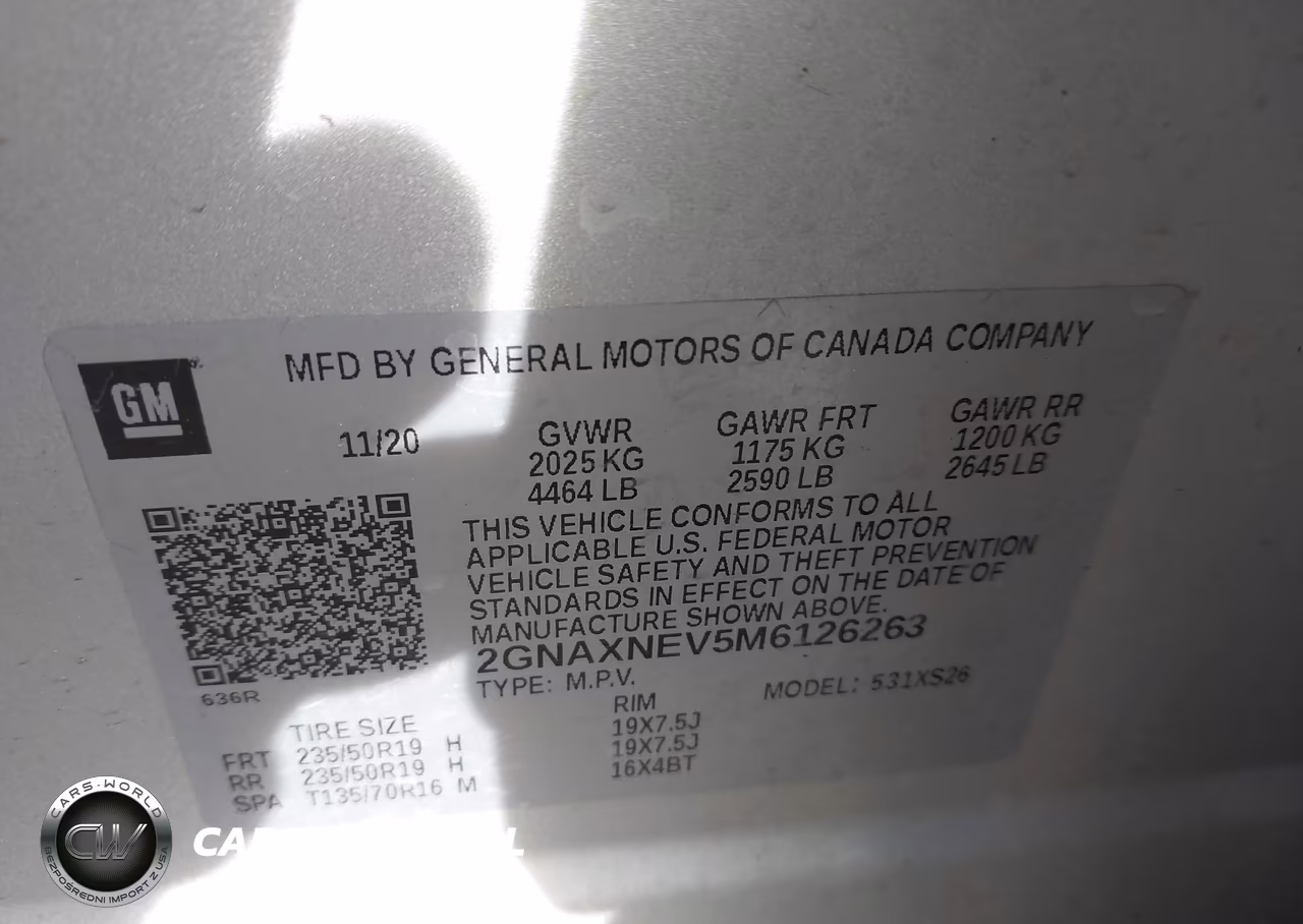 2021 Chevrolet Equinox Fwd Premier VIN:2GNAXNEV5M6126263 - 9