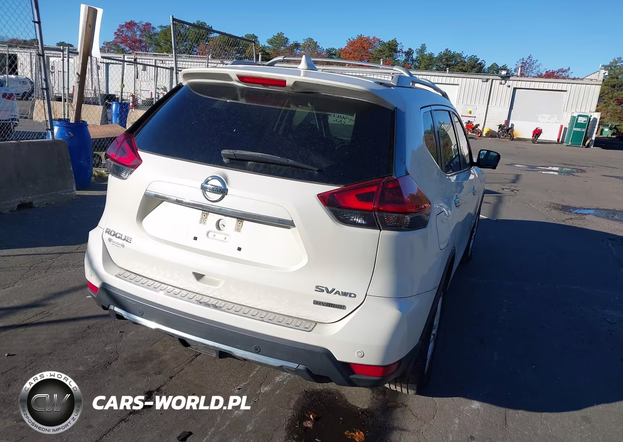 2019 Nissan Rogue Hybrid Sv VIN:5N1ET2MV8KC727933 - 4