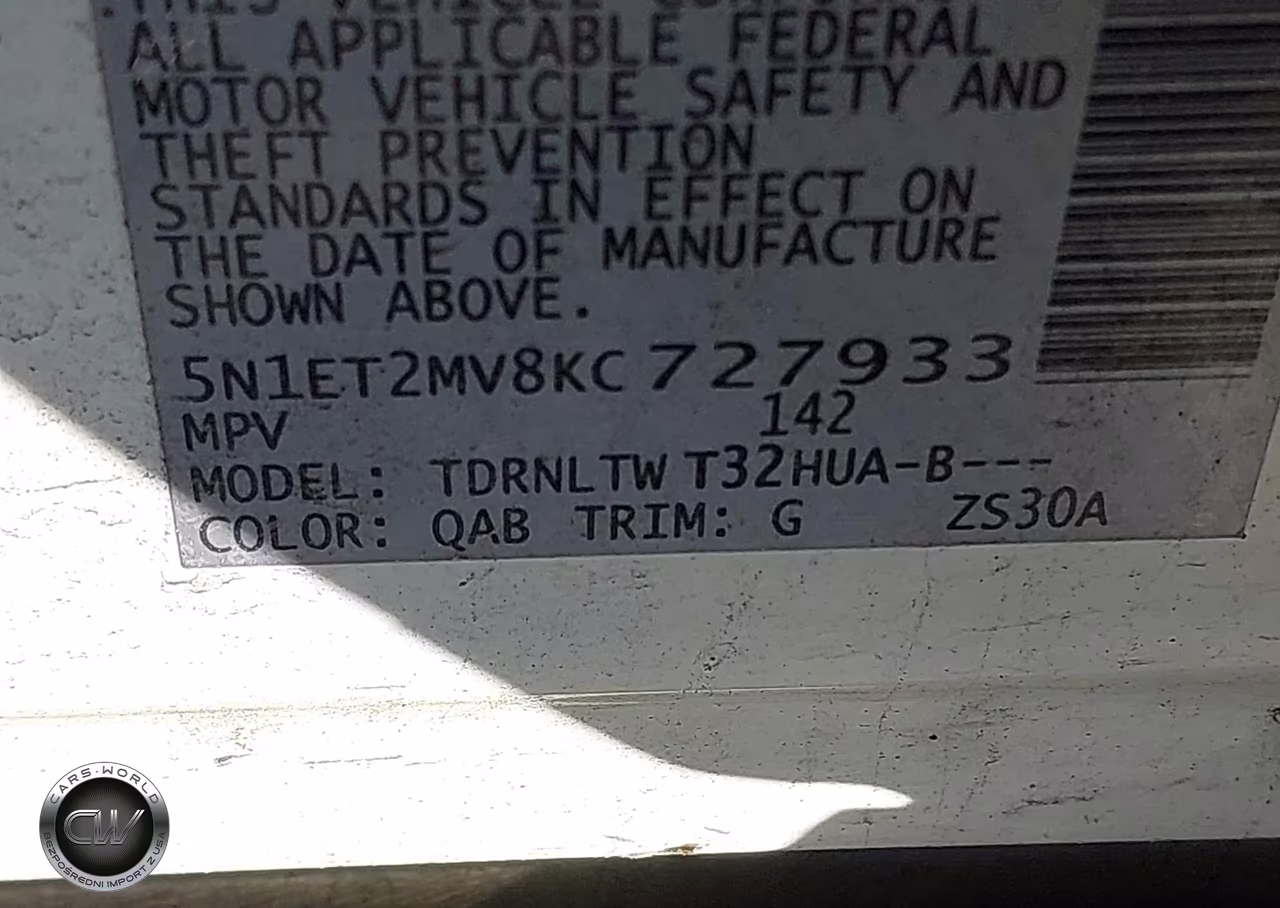2019 Nissan Rogue Hybrid Sv VIN:5N1ET2MV8KC727933 - 9