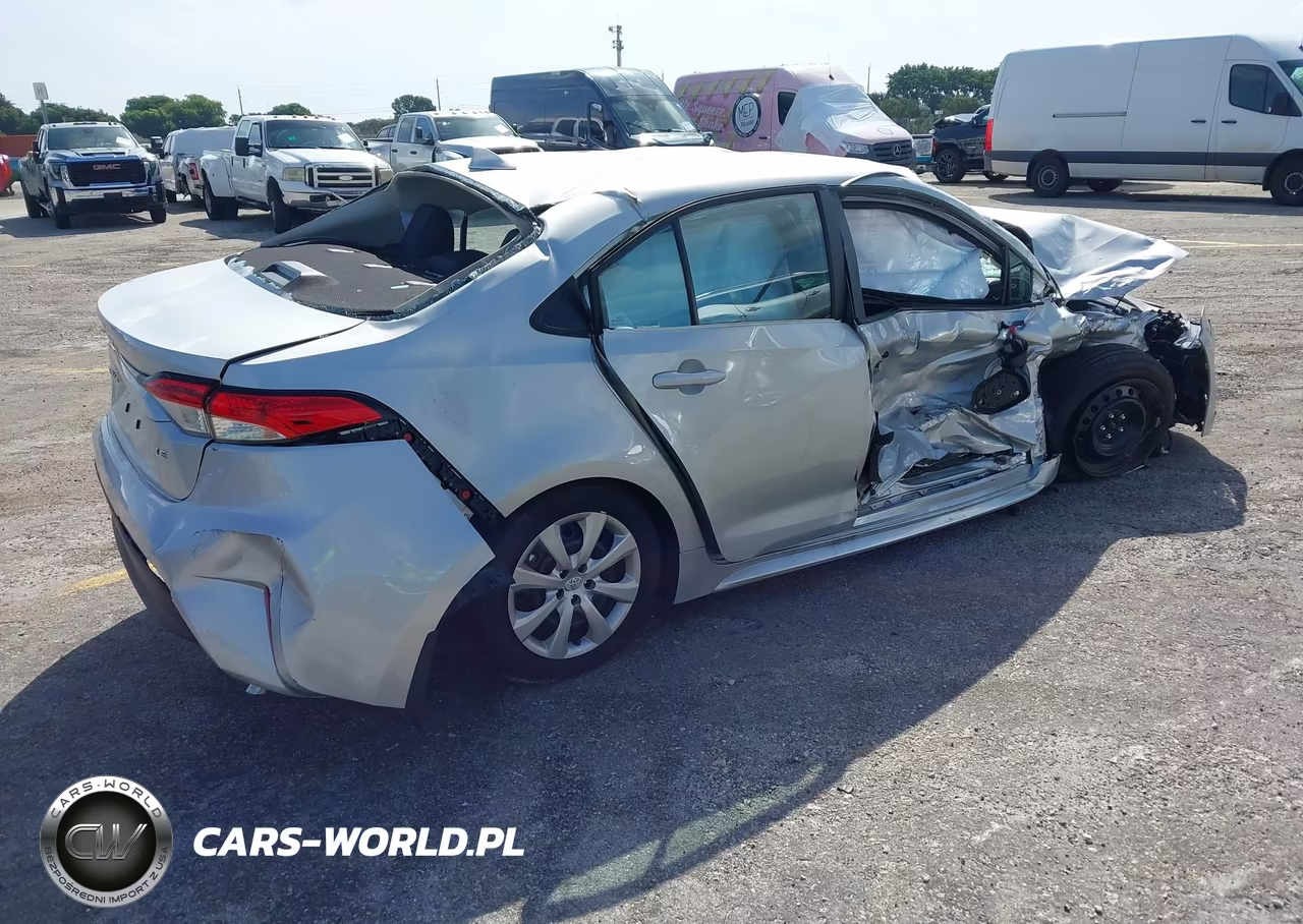 2025 Toyota Corolla Le VIN:5YFB4MDE7SP289896 - 4