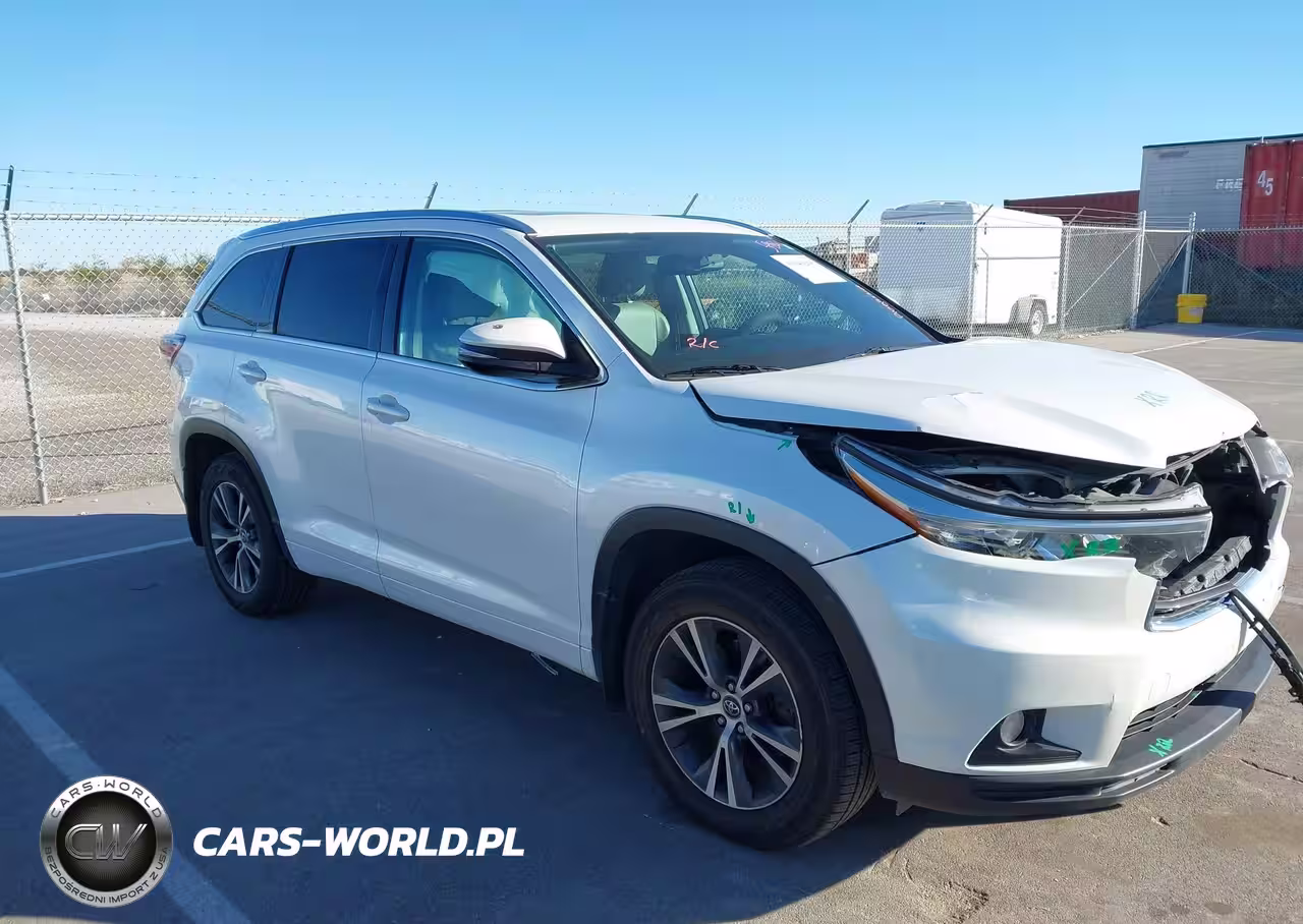 2016 Toyota Highlander Xle V6