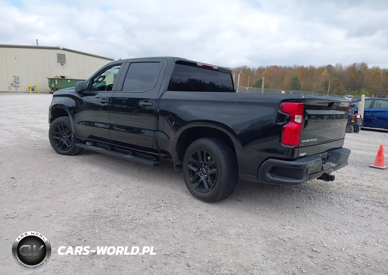2023 Chevrolet Silverado 1500 2Wd Short Bed Custom VIN:1GCPABEKXPZ277388 - 3