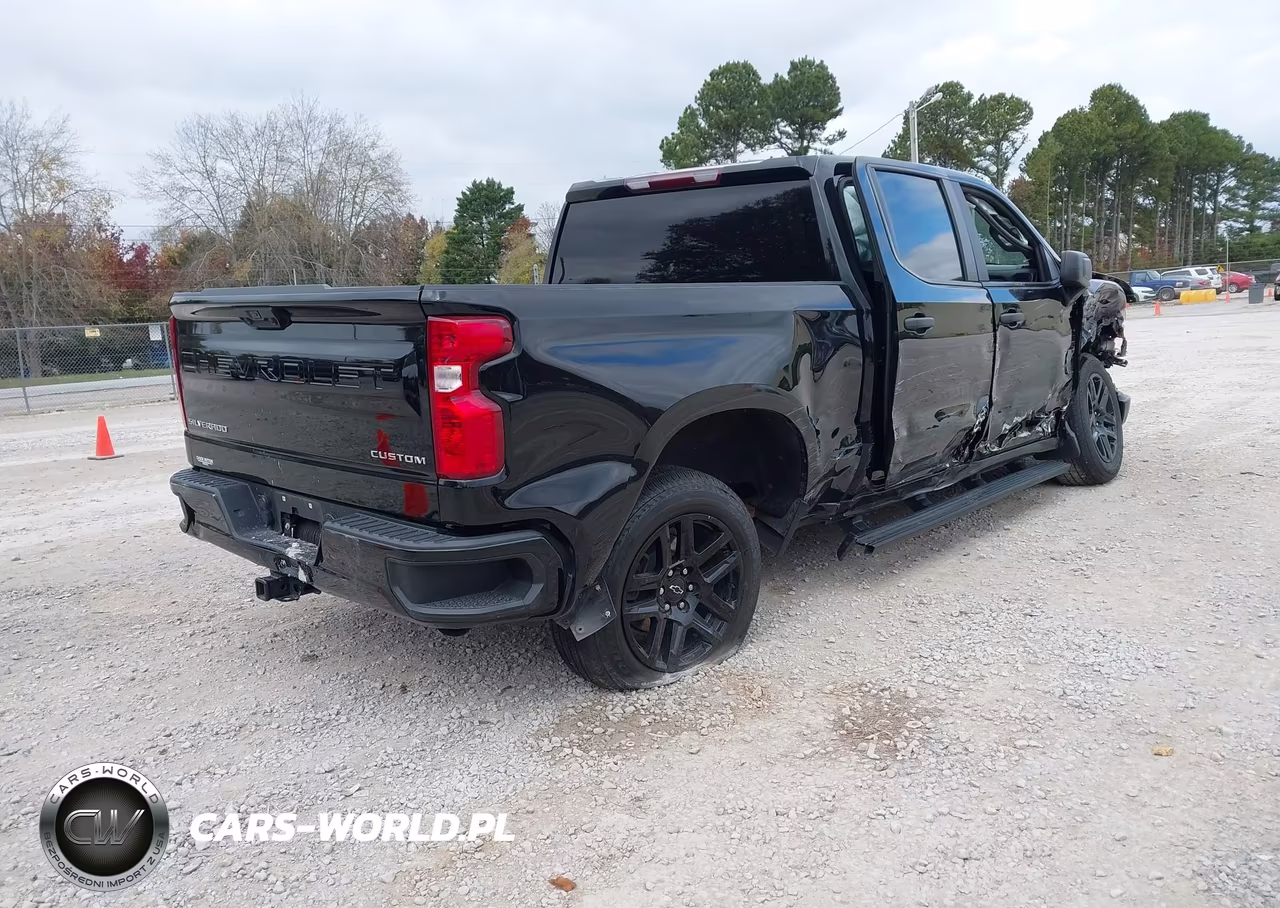 2023 Chevrolet Silverado 1500 2Wd Short Bed Custom VIN:1GCPABEKXPZ277388 - 4