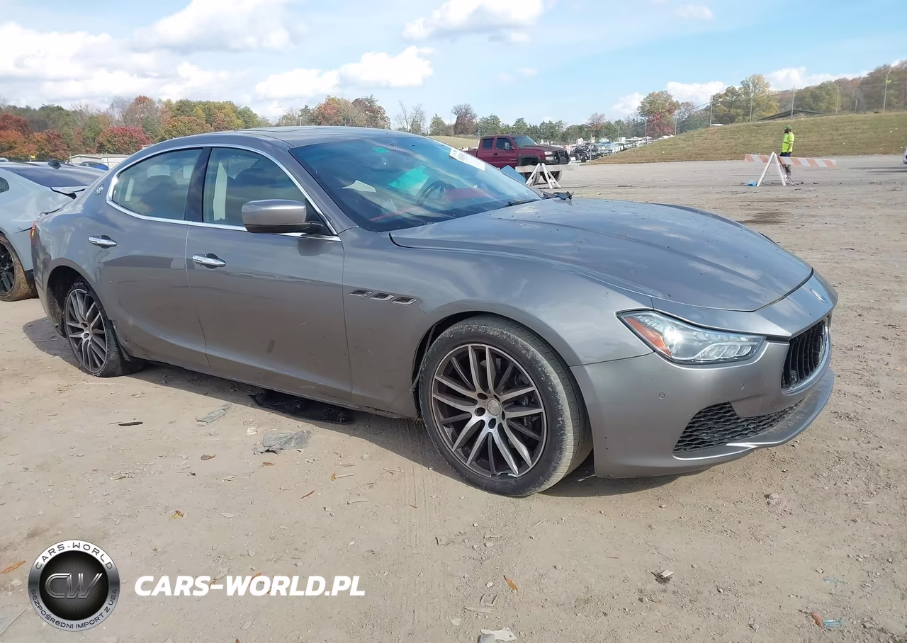 2015 Maserati Ghibli VIN:ZAM57XSA8F1137251 - 1