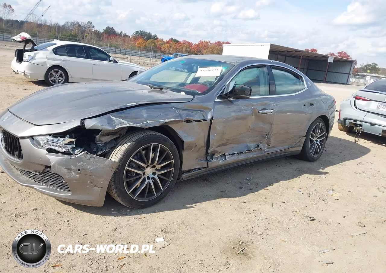 2015 Maserati Ghibli VIN:ZAM57XSA8F1137251 - 2