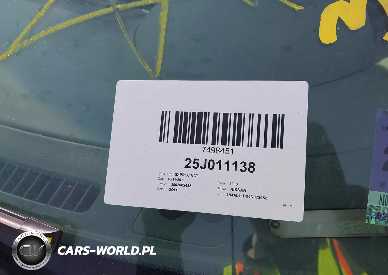 2006 Nissan Altima 2.5 S VIN:1N4AL11DX6N372952 - 13