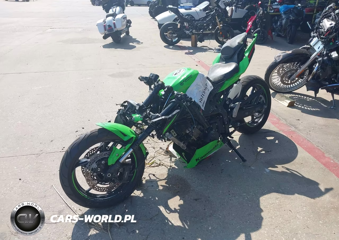 2023 Kawasaki Zx400 S VIN:ML5ZXCS10PDA00297 - 2