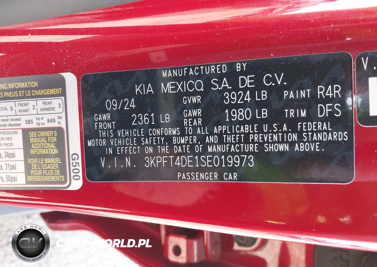 2025 Kia K4 Lxs VIN:3KPFT4DE1SE019973 - 9