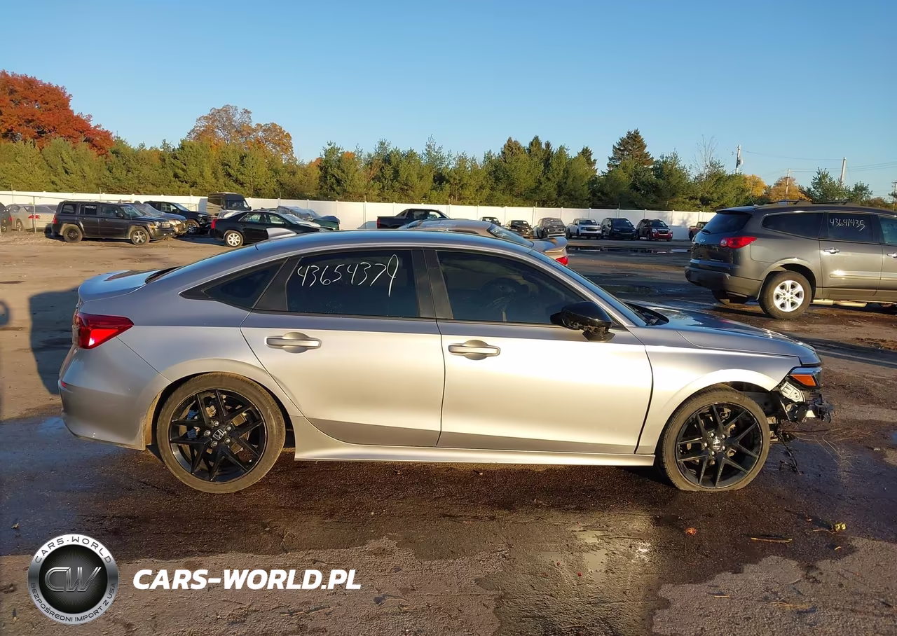 2022 Honda Civic Sport VIN:2HGFE2F54NH602222 - 12