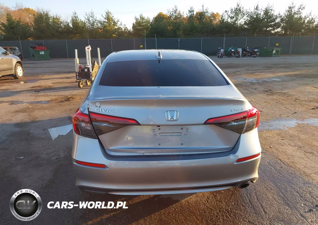 2022 Honda Civic Sport VIN:2HGFE2F54NH602222 - 15