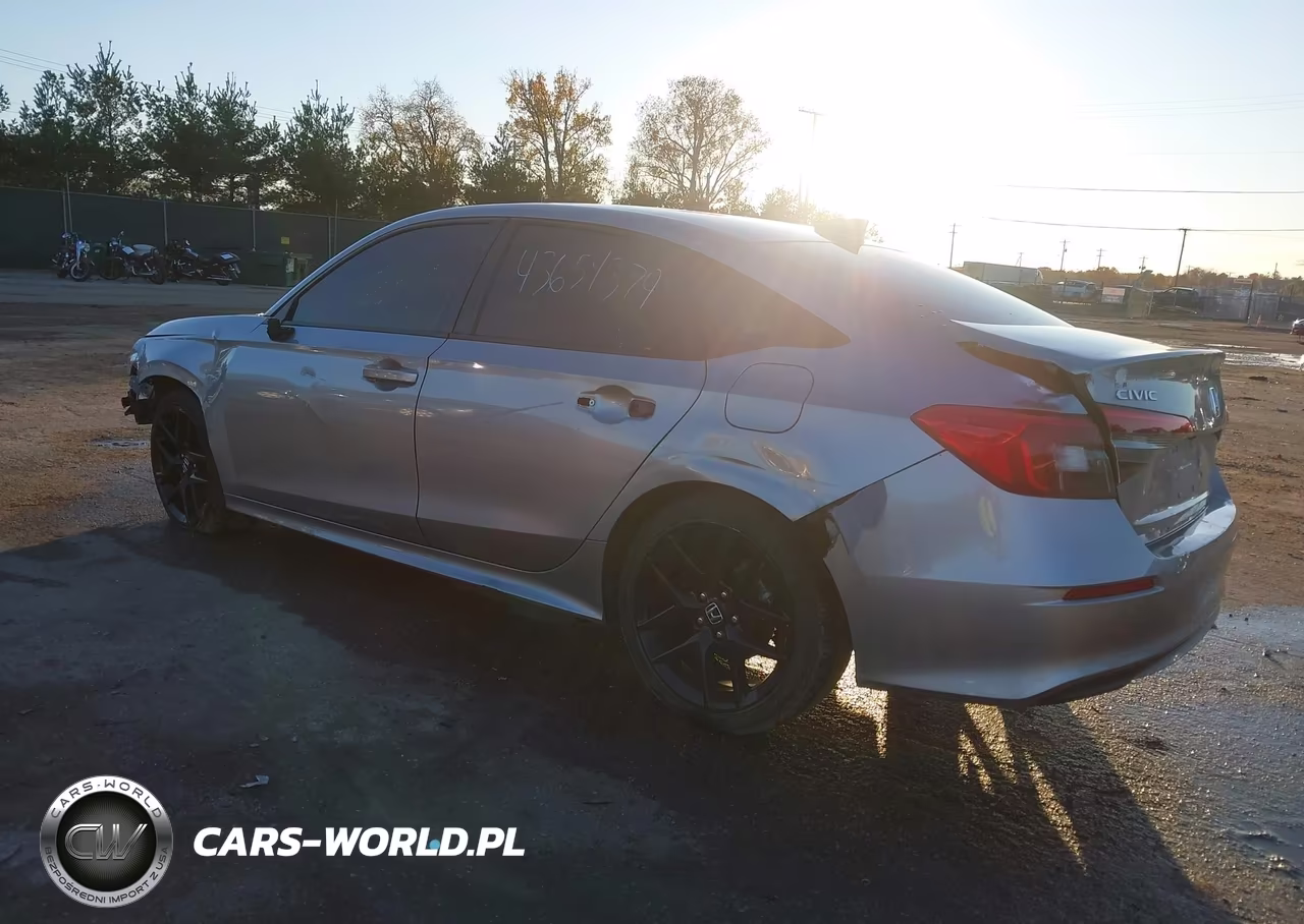 2022 Honda Civic Sport VIN:2HGFE2F54NH602222 - 3