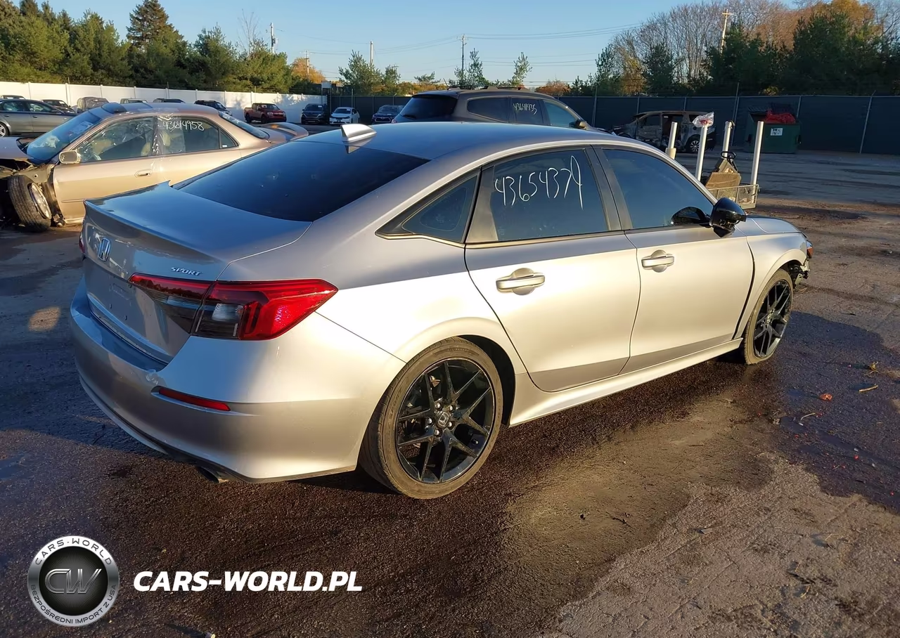 2022 Honda Civic Sport VIN:2HGFE2F54NH602222 - 4