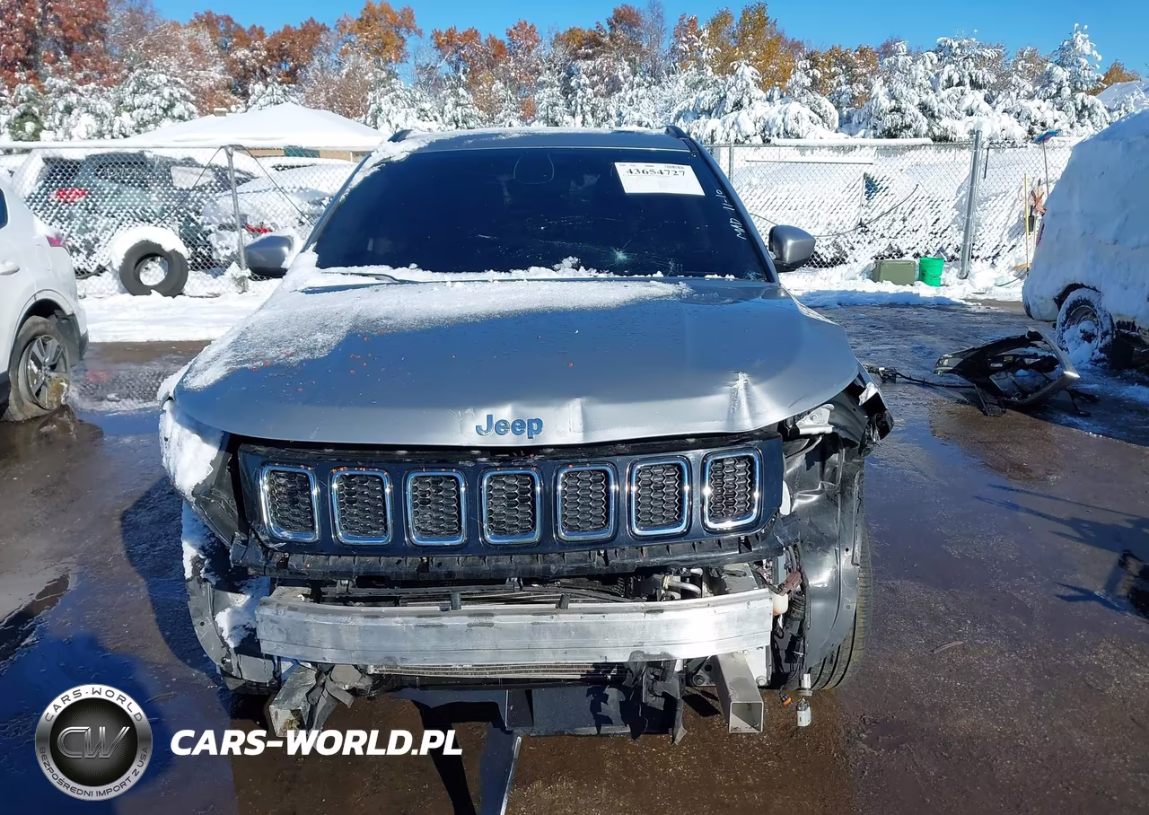 2021 Jeep Compass Latitude 4X4 VIN:3C4NJDBB4MT548018 - 12