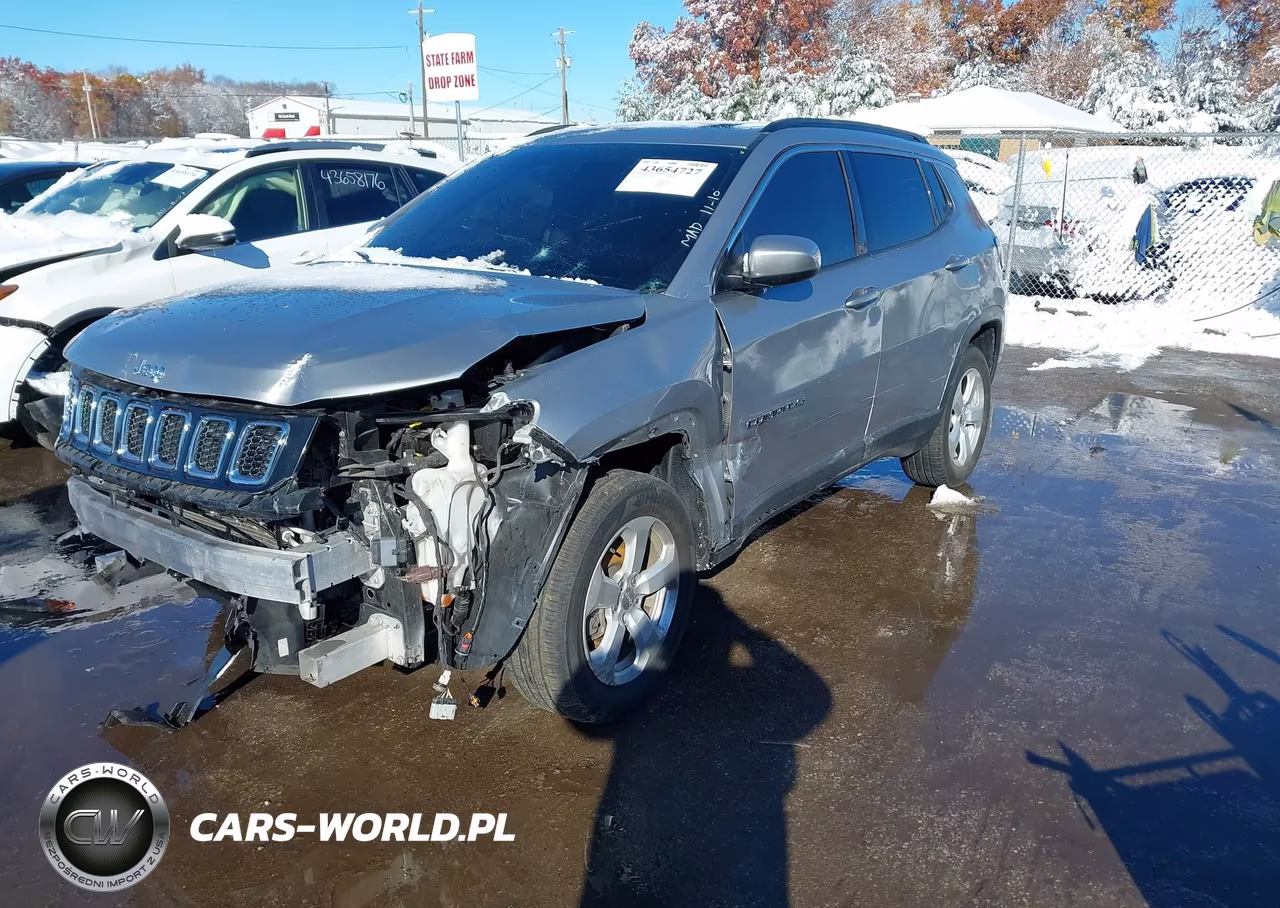 2021 Jeep Compass Latitude 4X4 VIN:3C4NJDBB4MT548018 - 2